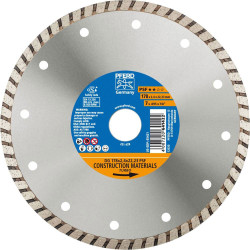 PFERD 68017222 PSF Diamond Cutting Disc 178mm Dia 22.23mm Bore