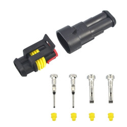 Złącze Superseal 2pin wtyk + gniazdo