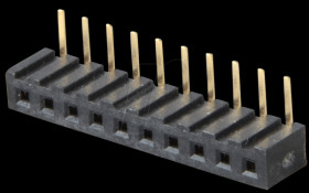159-1-010-0-NFX-YS0 Sockets 2.00 mm, 1X10, angled