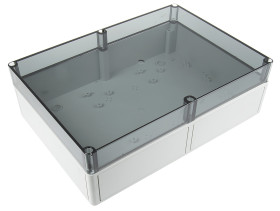 Obudowa Polistyren szerokość zew. 254 mm długość zew. 360 mm wys. zew. 111 mm Günther Spelsberg IP66 Szary