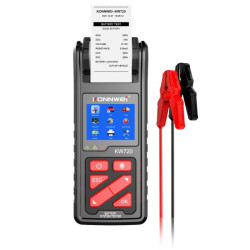 Miernik baterii KW720 KONNWEI z drukarką tester akumulatorów