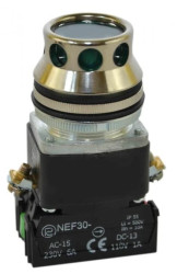 Przycisk NEF30-KLD XY/24V-230V zielony W0-NEF30-KLD XY Z