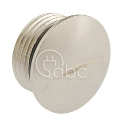 Zatyczka blokująca M8x1.25, mosiądz niklowany, 8708.11.08