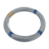 MRZZ-LS20-10 Linka stalowa - średnica 2.0mm, galwanizowana - wytrzymałość: 48kg (rolka 10m)