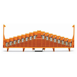 WAGO 727-127/004-000 8-level Same Potl. Block h-a/a-h Lock 7.5mm Lt-grey