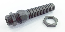 PG13 dławnica kablowa poliamidowa z odgiętką czarna