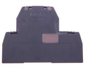 Osłona końcowa złączek 2-piętrowych szara Viking 037553