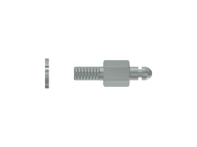 Blokada sprężyny Sworzeń blokujący do Blokada zatrzaskowa Stal CONEC