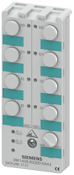Moduł cyfrowych wejść/wyjść Siemens ‎Łącznik AS-I Cyfrowy Łącznik danych 3RK14088SQ000AA3 152 x 60 x 29 mm