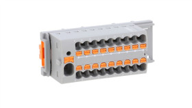 Blok Rozdzielczy Ptfix 4/18X1,5-Ns35 Gy, Szare Złącze Przemysłowe - 18...