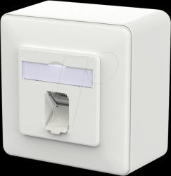 130E370027-I E-DAT Modul Cat.6a LSA++ 1 Port AP traffic white