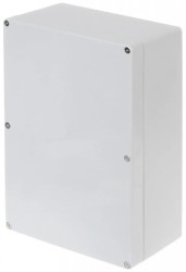 Obudowa hermetyczna ABS 265x185x95 z płytą montażową IP65 AWO604