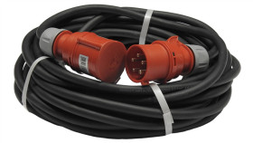 Przedłużacz Budowlany Elcord Z Inwerterem Faz Cee 32A 400V Ip44 20M H07rn-F...