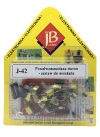 KIT642 Przedwzmacniacz z regulacja siły głosu, balansu, barwy (Zestaw do montażu) J-042