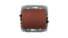 Trend Łącznik Jednobiegunowy Brązowy Metalik 9Wp-1