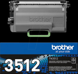 TN-3512 Toner, Brother, black, original, 12,000 pages