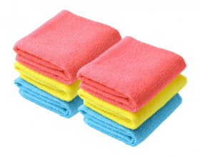 ZESTAW SCIERECZEK Z MIKROFIBRY 6 SZT