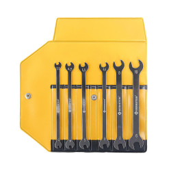 Zestaw kluczy płaskich Zestaw podwójnych kluczy płaskich Bernstein 3,0 → 6,5 6 szt. Stal