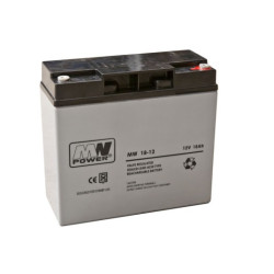 Akumulator AGM 12V/18Ah MWS 18-12 MWpower 117248