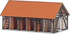 Zestaw do złożenia Busch 1551 H0 Suszarnia w cegielni Erbs 1 szt.