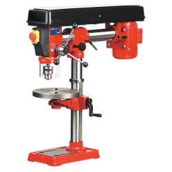 Sealey GDM790BR Radial Pillar Drill Bench 5-speed 790mm Height 550W/230V