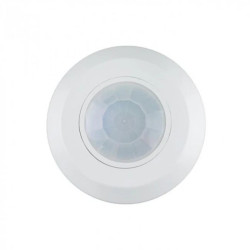 Czujnik ruchu PIR natynkowy IP20 360 st. 300W zasięg 6m biały CP-6B