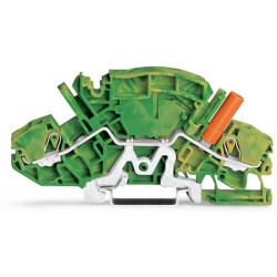 Kostka zaciskowa na szynie DIN WAGO poziomy: 1 20 → 8AWGWciskany zacisk Cage Clamp TOPJOB S