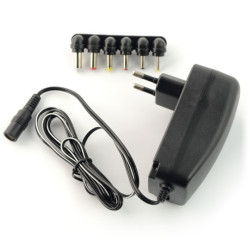 Zasilacz wielozakresowy Media-Tech MT6267 v2.0 - 3-12V/1A + USB 5V/2A