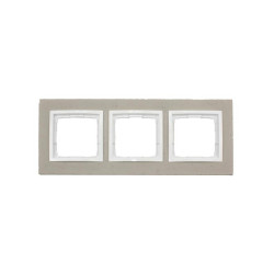 Ramka potrójna DRN3/91 al betone Kontakt Simon54 Nature