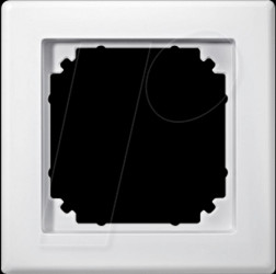 484119 M-SMART frame - 1-gang, polar white