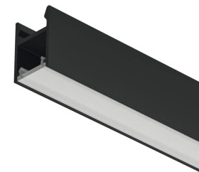 Profil LED nawierzchniowy, czarny, 2103 Häfele Lighting, 83395737