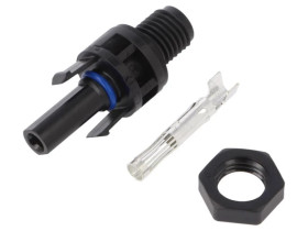 Złącze solarne żeńskie 4÷6mm2 ze stykami zaciskanie SOLARLOK 1971920-2