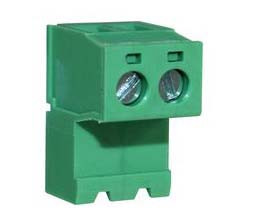 Złącze PCB 2 -pinowe raster 5.08mm Przewlekany Męski RS PRO