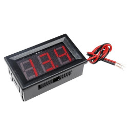 Woltomierz 4.5V do 30V DC LED 0.56 czerwony samochodowy