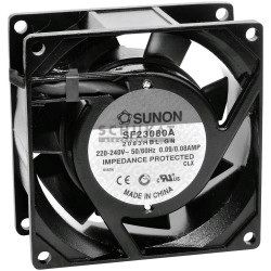 Sunon SF23080A2083HSL Axial Fan 230V AC 39.07m&#xB3;/h 80x80x38mm