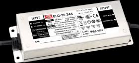 ELG-75-48AB-3Y Switching Power Supply f. LED, 75 W, 48 V DC, 1600 mA