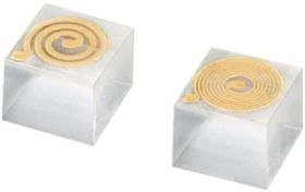 RFLW 3N High Frequency Wire Bondable RF Spiral Inductor, 0.030" x 0.030"