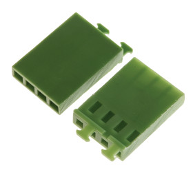 Obudowa złącza 4-pinowe -rzędowe raster: 2.54mm TE Connectivity Żeński Montaż na kablu AMPMODU MOD IV