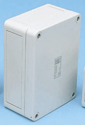 Obudowa Poliwęglan szerokość zew. 94 mm długość zew. 94 mm wys. zew. 57 mm Rittal IP66 Szary