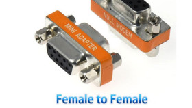 DB9 gender changer male to female