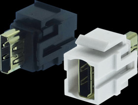 151421 Keystone HDMI F/F GenderChanger black