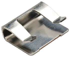 Spinka do kabli 7 x 5.5 x 2.55mm materiał: Miedź Naturalny Spinka do kabli +105°C