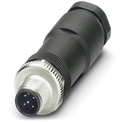 Phoenix Contact 1404417 Plug-in Connector M12 5-Pos Zinc Nickel-Plated