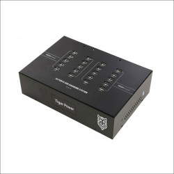 Tiger Power Supplies TGR-20P-USB 20 Port x 2.4A USB Fast Charger