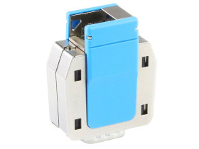 Osłona tylna D-Sub 3 -pinowe Cynk odlewany Kątowy, Proste Molex Wodoodporne D-Sub S1