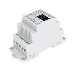 4-kanałowy sterownik LED dekoder DMX512 / RDM 4x5A 12-48VDC DIN