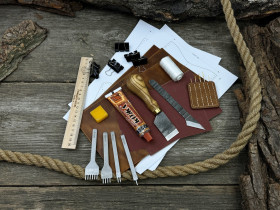 Leather Wallet DIY Kit