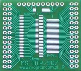 MS-DIP-SO7 43mm x 38mm PŁYTKA UNIW.