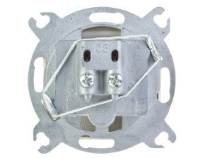 KARO Gniazdo antenowe RTV przelotowe 14dB ecru perłowy GPA-14SP/m/42