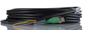 Przewód czujnik-siłownik ze złączem Złącze M12 liczba rdzeni 8 długość 10m Rodzaj A Męskie